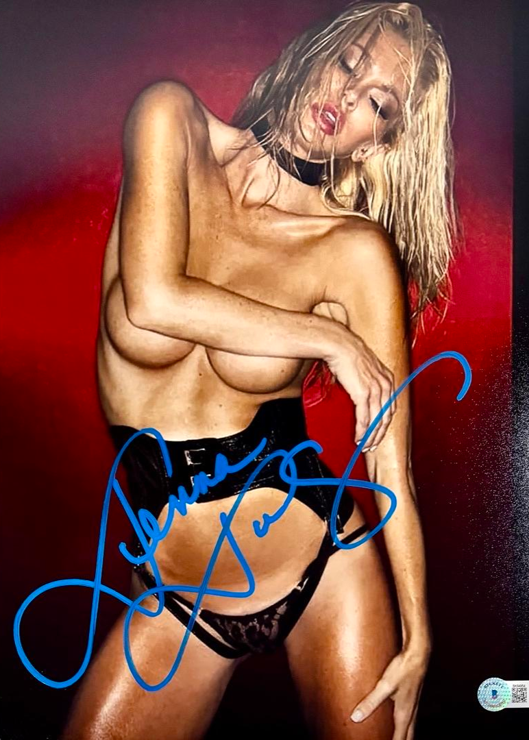 Jenna Jameson Sexy 11x14 Photo - Beckett COA